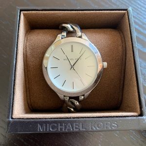 Silver Michael Kors Watch